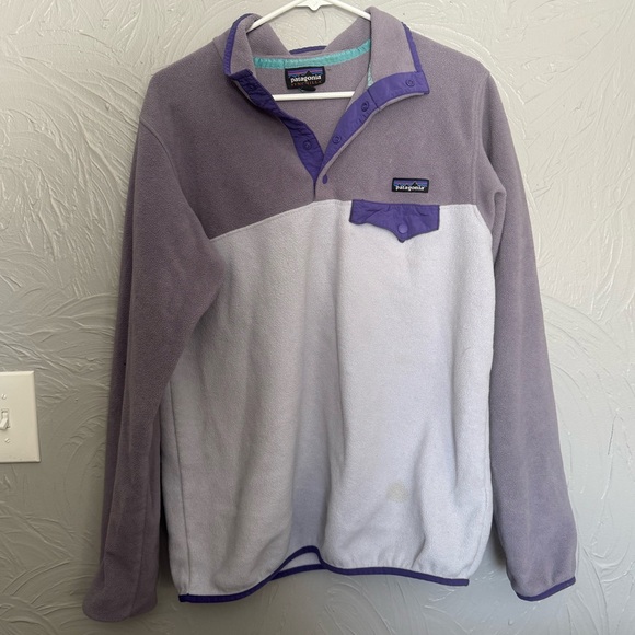 Patagonia Tops - Patagonia Synchilla Pullover Women’s Large 1/4 snap